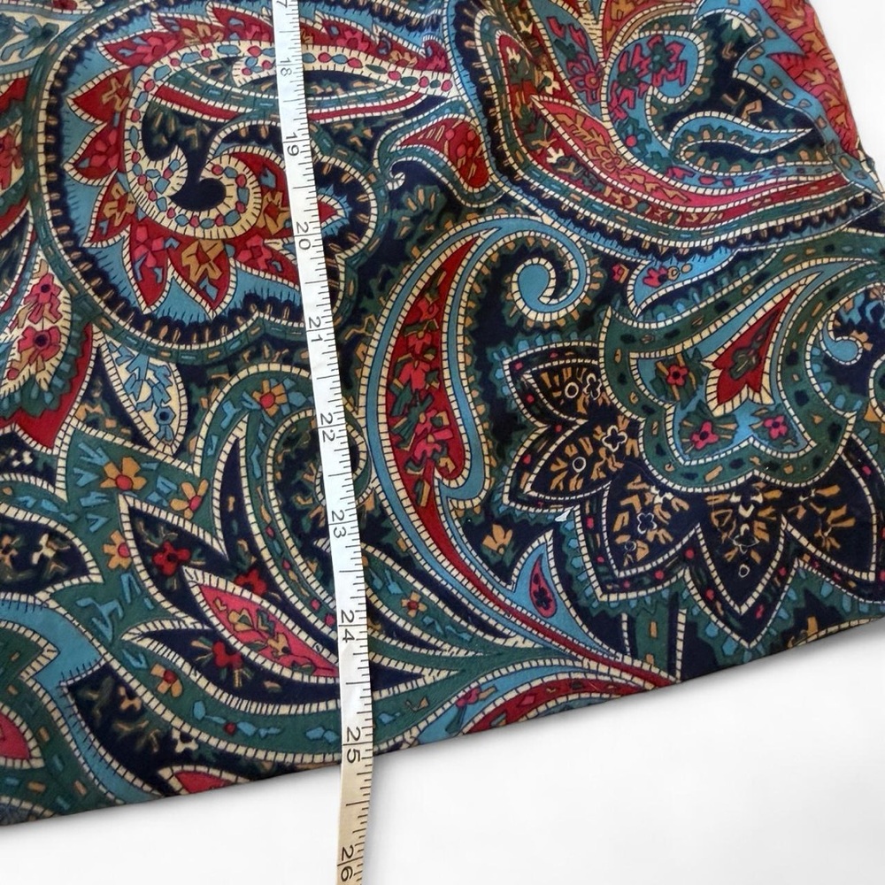 Vintage Bon Worth Paisley Bomber Jacket - Picture 4 of 6